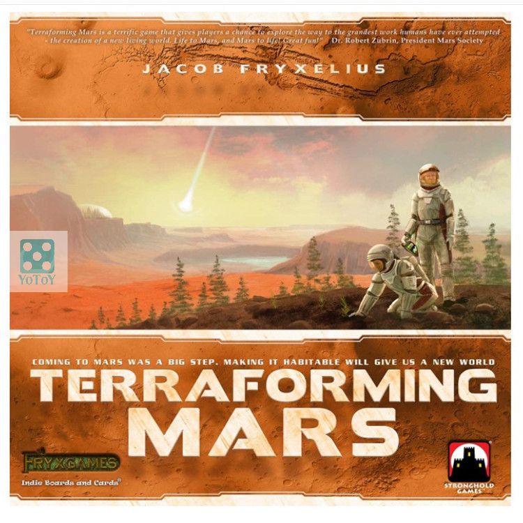 Terraforming Mars boardgame – Trò chơi khai hóa sao Hỏa bản tiếng Anh