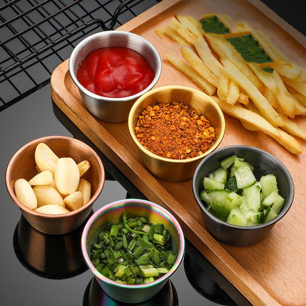 Bộ 2 Chén Đựng Nước Sốt Mini Tiện Dụng Cho Nhà Hàng / Nhà Hàng