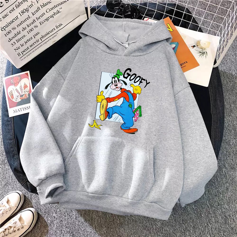 ÁO HOODIE NAM NỮ IN GOOFY (NHIỀU MÀU)