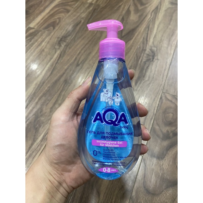 dung dịch vệ sinh cho bé 0-8y Aqa