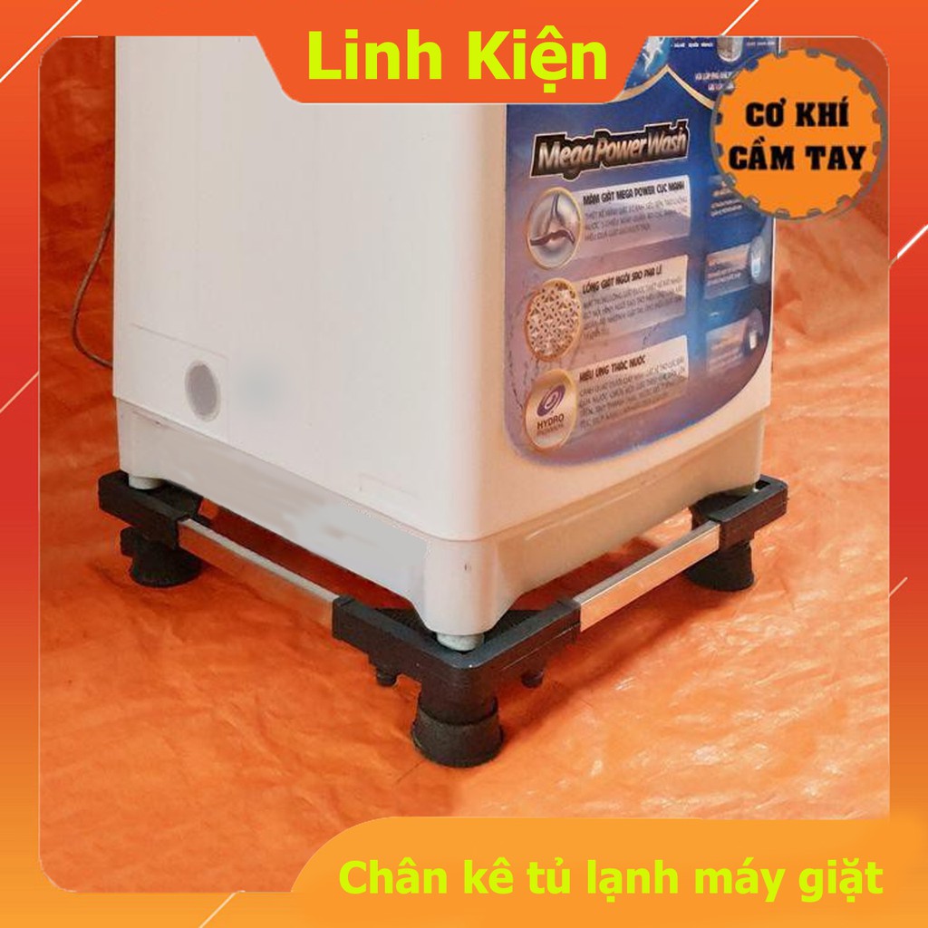 Chân Đỡ Máy Giặt Tủ Lạnh Inox 304 Đa Năng Loại To