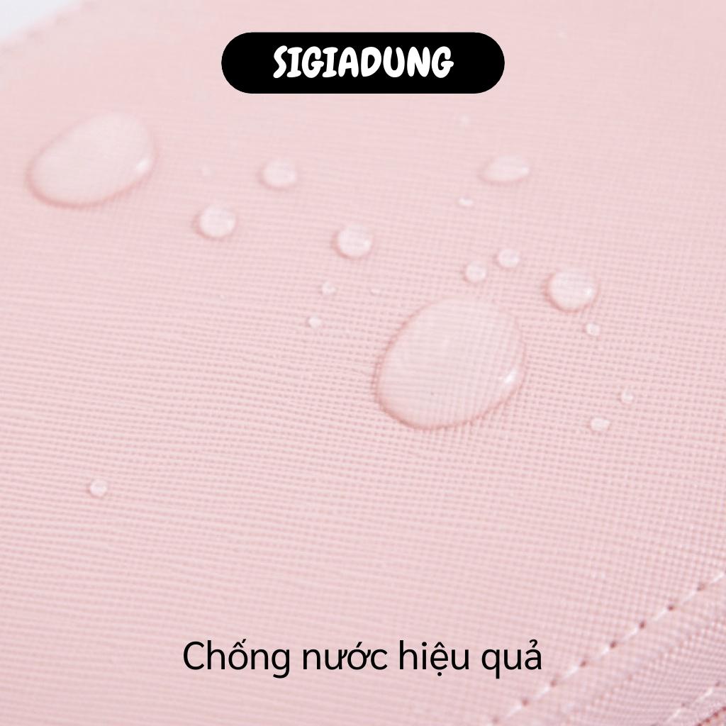 [SGD] Hộp Đựng Trang Sức - Hộp Lưu Trữ Dây Chuyền, Khuyên Tai, Nhẫn Có Gương Bọc Da Pu 9506