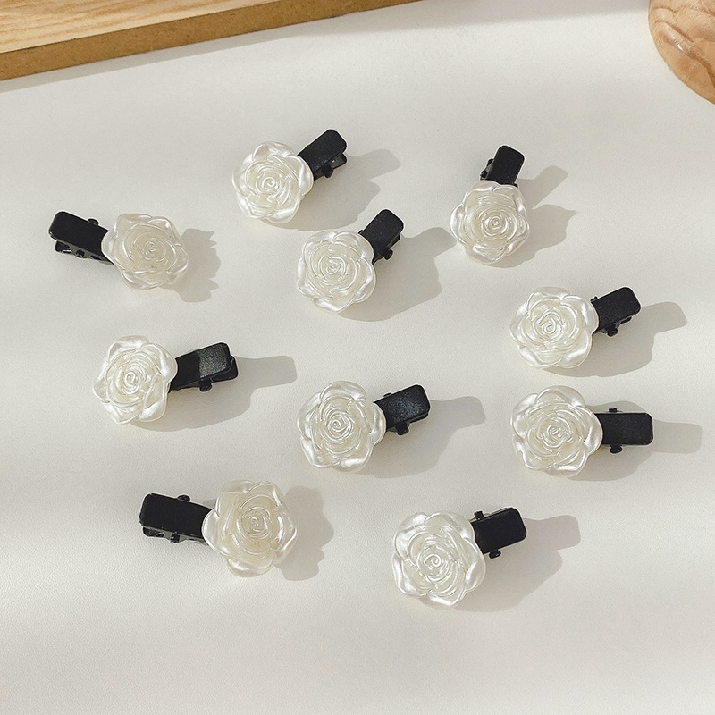 Kẹp Tóc Mini Hình Hoa Trà Thời Trang Hàn Quốc Cho Nữ