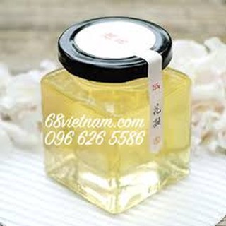 Bộ 5 Lọ Thủy Tinh Vuông 500ml Nắp Thiếc Đựng Thực Phẩm, Mật ong, Tinh Bột.