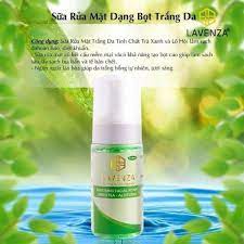 SỮA RỬA MẶT DẠNG BỌT TRẮNG DA – WHITENING FACIAL FOAM GREEN TEA – ALOEVERA