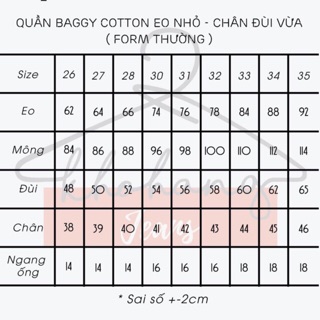 26-35 Quần jean ngố Bigsize