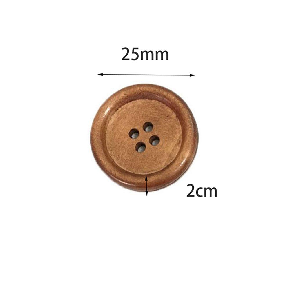 YIYU Cúc Áo Khoác Hình Tròn Phong Cách Retro Đa Năng Tiện Dụng May Vá Quần Áo