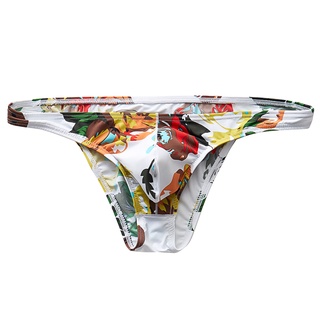 Quần đùi nam quần lót eo thấp in bikini quần đùi quần lót thoải mái