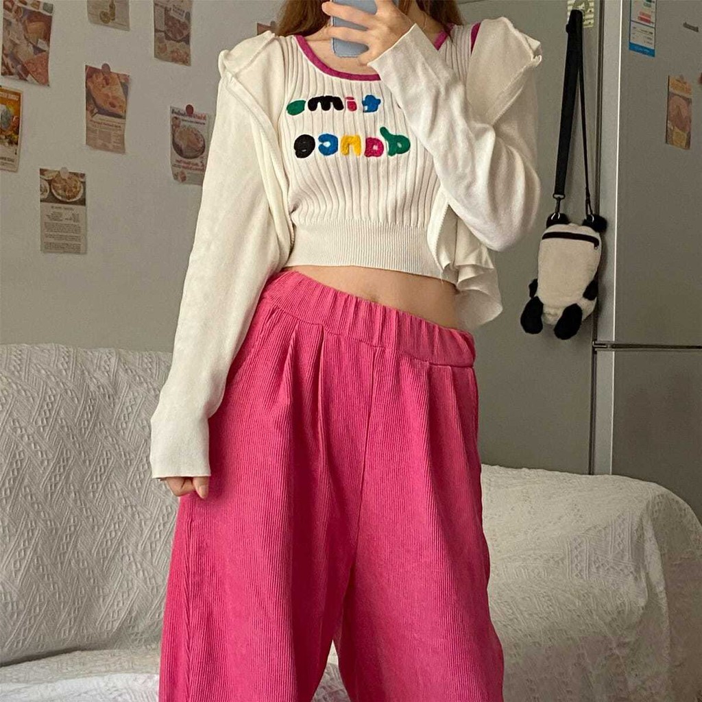 Áo Hai Dây Dệt Kim Ôm Dáng Thời Trang Mùa Hè Phong Cách Hàn Quốc 2021 | BigBuy360 - bigbuy360.vn