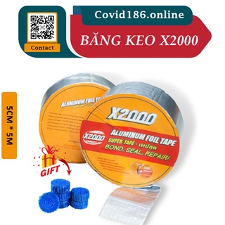 [BĂNG KEO X2000] Băng keo chống thấm siêu dính X2000, chịu nhiệt tốt dán được trên mọi bề mặt.