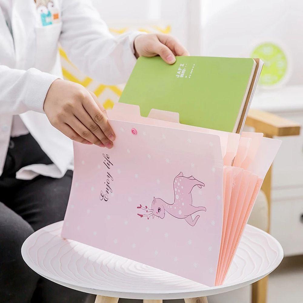 Túi Đựng Tài Liệu Khổ A4 Chống Thấm Nước Kiểu Dáng Dễ Thương