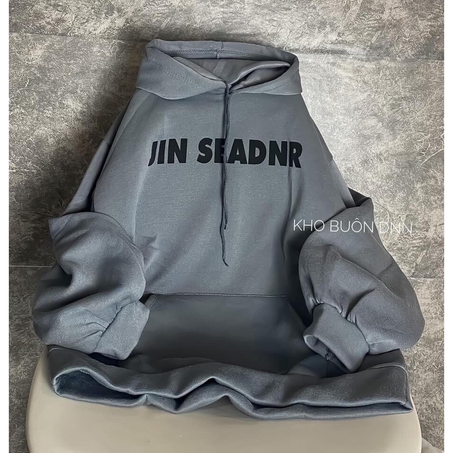 Áo hoodie nỉ bông cotton unisex dưới 75kg tabistore - Jil Sander