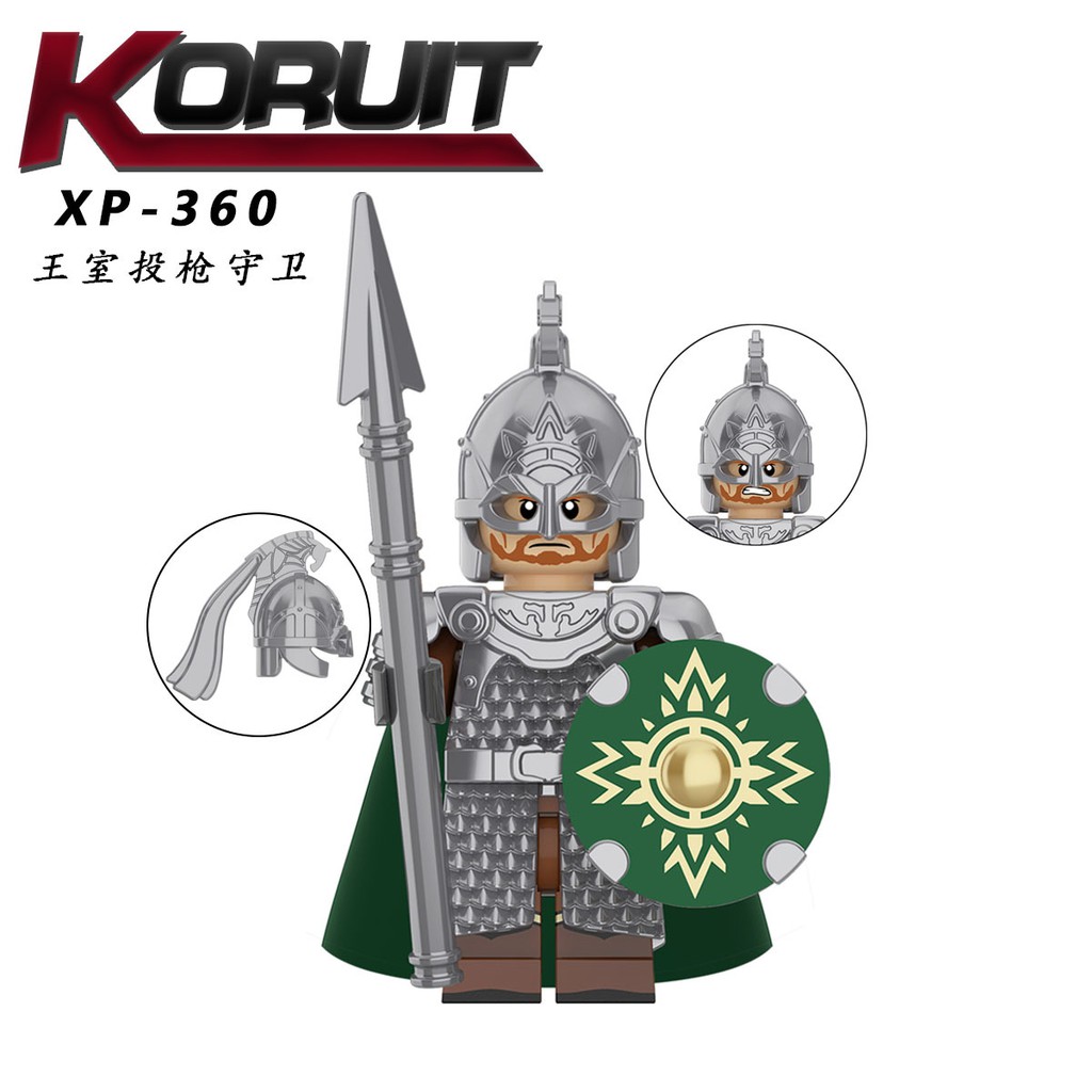 Minifigures Lính Trung Cổ Lord Of The Rings KT1046 Lính Rohan Mẫu Mới Nhất