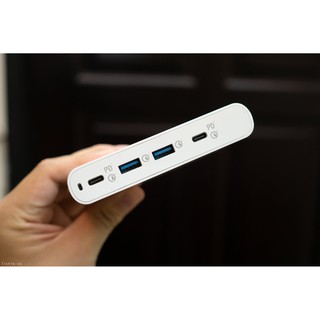 SẠC ĐA CỔNG HYPERJUICE PD87W DUAL USB-C, USB-A QC3.0