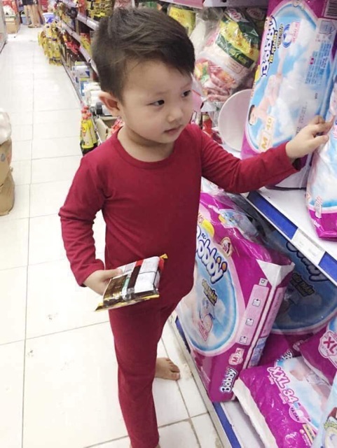 Bộ chổng mông cho bé 5-17kg chất cotton