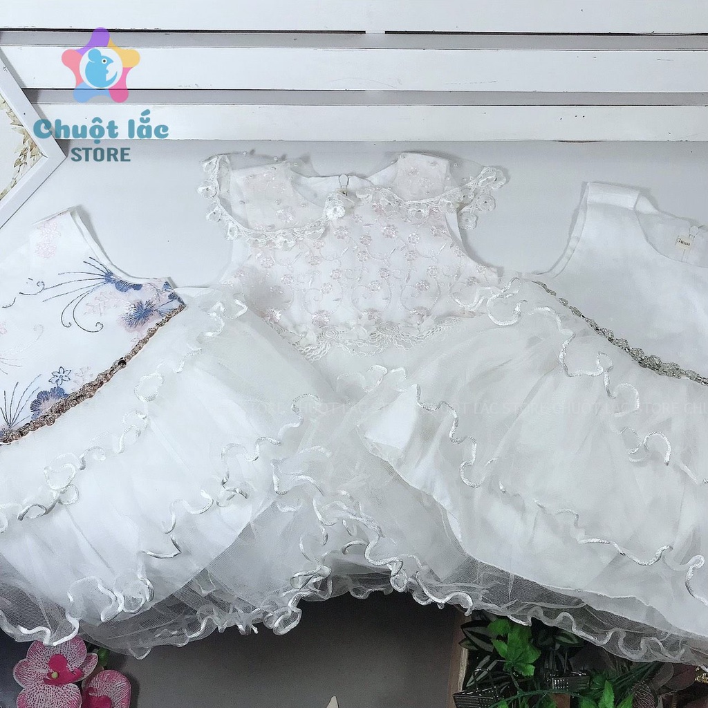 LIVESTREAM Xả Kho Váy Công Chúa Bé Gái  Chất Ren Cao Cấp 4kg Đến 20kg