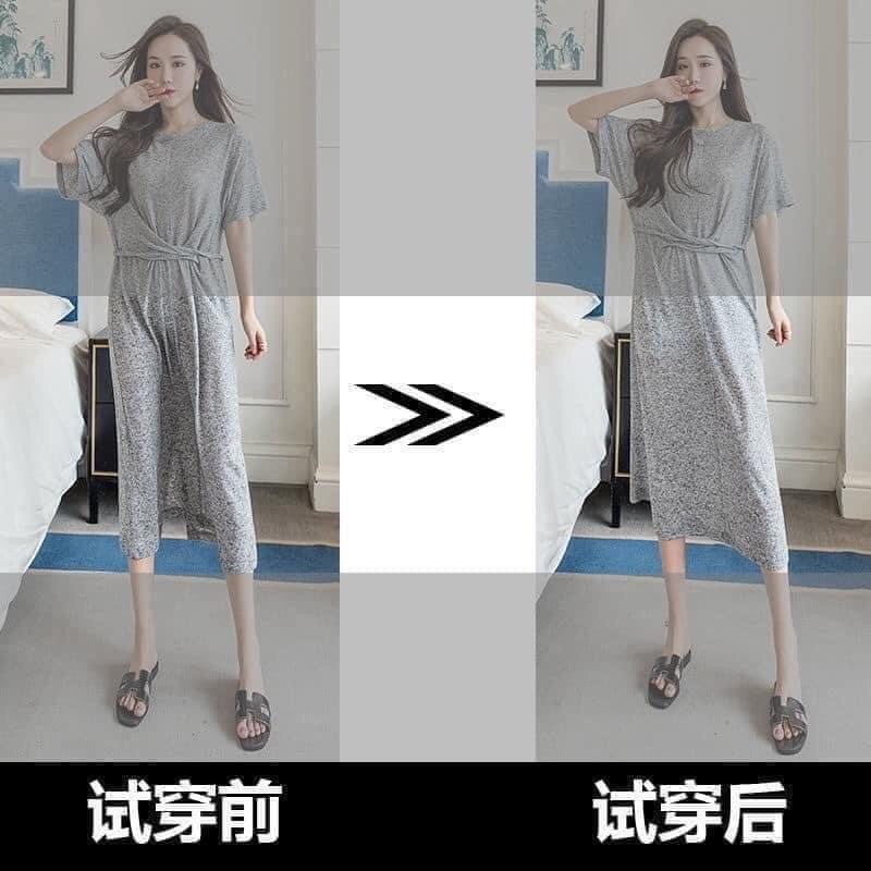 Quần đùi bảo hộ an toàn bên trong váy thiết kế thời thượng đi làm đi tiệc