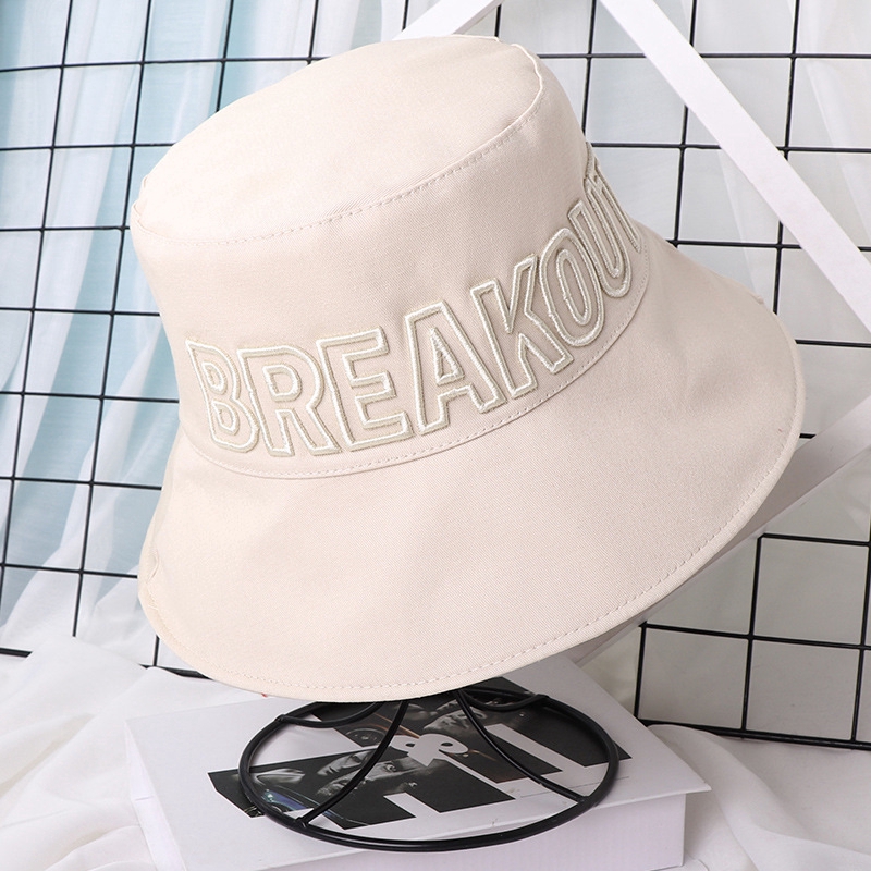 Korean Style Embroidered Embroidery Hats