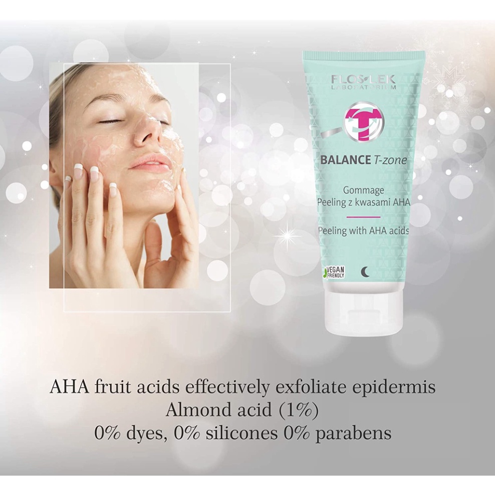 Tẩy tế bào chết Floslek 125ml giúp làm sạch bụi bẩn - bã nhờn trên da mặt Chính hãng