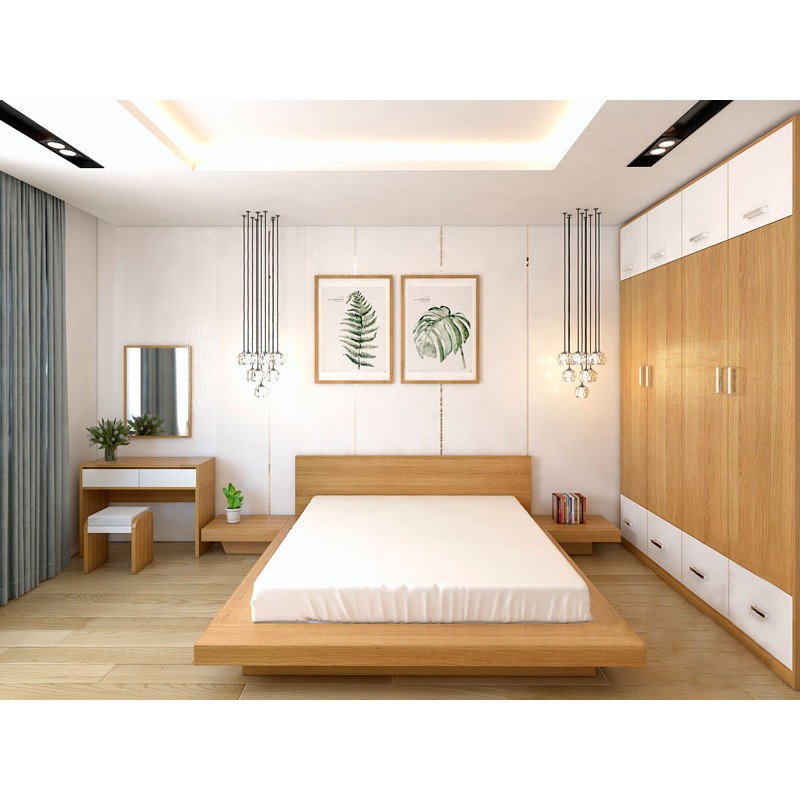 Trọn Bộ Phòng Ngủ Gỗ MDF PN012