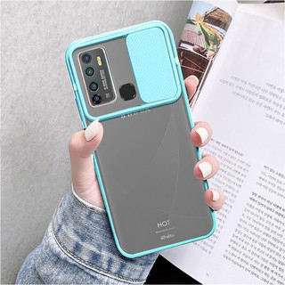 Ốp Điện Thoại Trong Suốt Bảo Vệ Camera Cho Infinix Hot 9 Play Hot 9 8 Lite Infinix Note 7