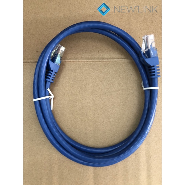Dây mạng cat6 đúc sẵn Newlink lõi đồng 24AWG có CO, CQ 0,3m 0,5m 1,5m 3m 5m 10m