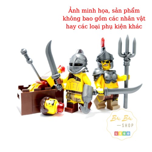 BrickWarriors - Rebel Sica - Phụ kiện cho nhân vật