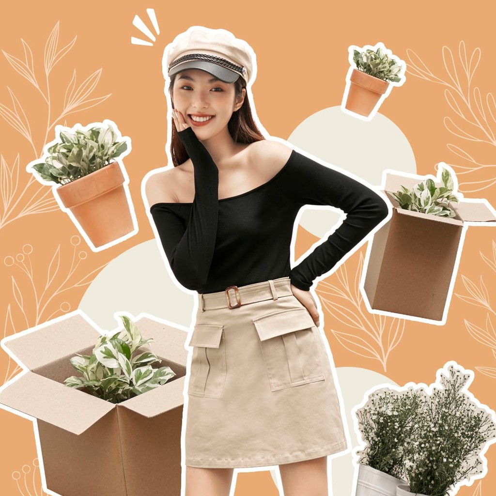 Chân Váy Ngắn Edithy [Méo Shop] | BigBuy360 - bigbuy360.vn