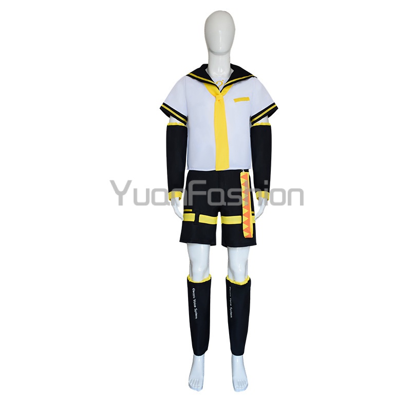 Trang Phục Hóa Trang Anime VOCALOID Crypton Future Media Kagamine Rin / Len Phục Hồi Hoàn Hảo Cho Nữ