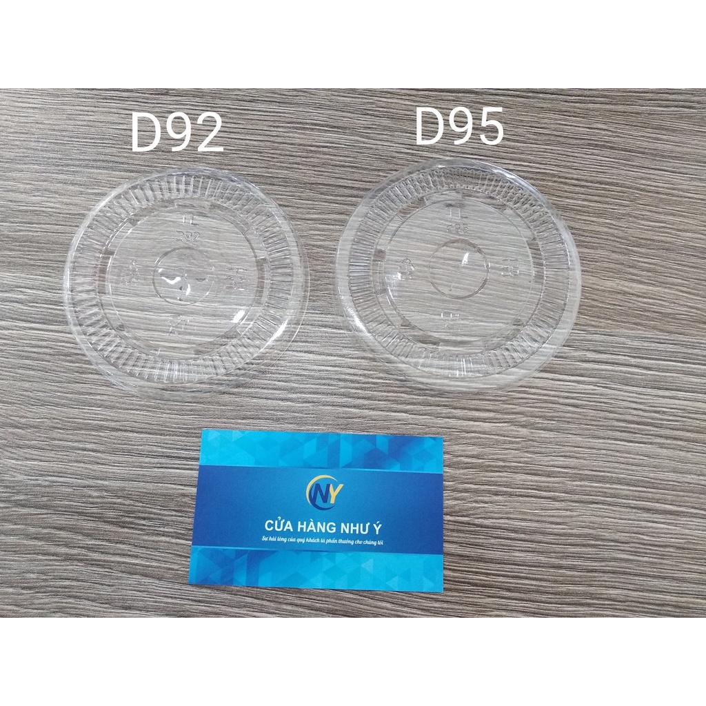 50 Ly nhựa Đáy bầu 500ml + Nắp bằng / Nắp cầu