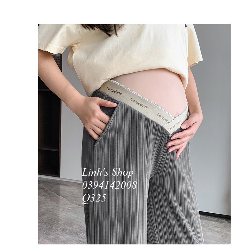 Quần Bầu Xinh Dáng Rộng Q325