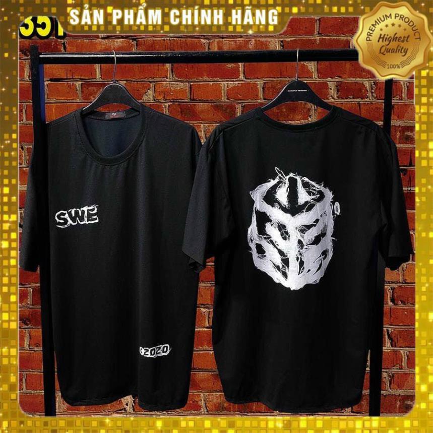 Áo thun tay lỡ SWE phông Unisex nam nữ chất liệu Cotton oversize form rộng