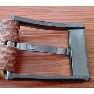 Dây thắt lưng da cá sấu nam DLN004(Nâu bò)