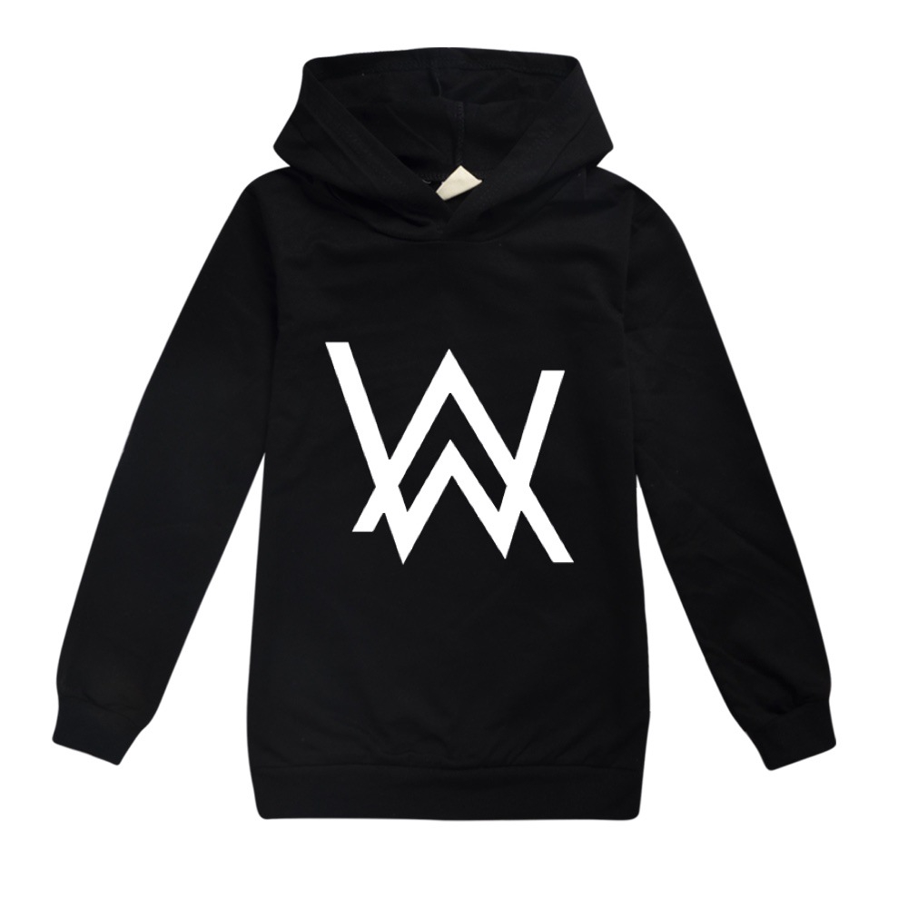 Áo Hoodie Dài Tay In Hình Alan Walker Thời Trang Dành Cho Trẻ Nhỏ