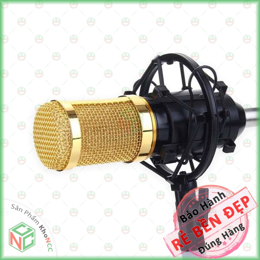 [KhoNCC] Micro Thu Âm BM900 Chuyên Nghiệp - Hát Karaoke trực tuyến - Livestream cực hay - NPD-4596-BM900 (Ngẫu nhiên)