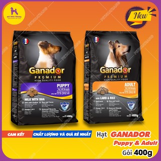 Thức ăn hạt Ganador Puppy và adult 400g GIÁ TỐT
