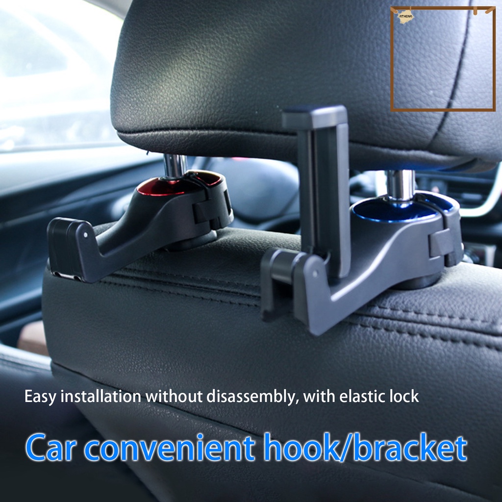 Giá Đỡ Điện Thoại Gắn Ghế Sau Xe Hơi Bằng Nhựa Abs