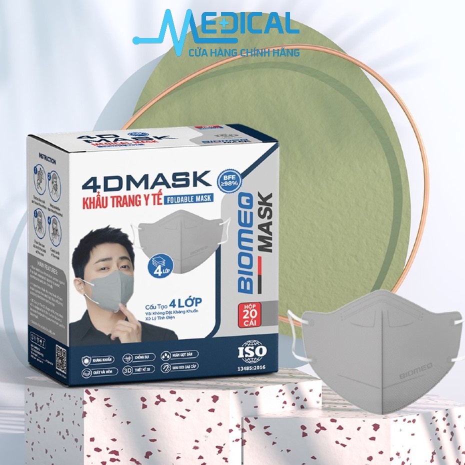 Khẩu trang y tế BIOMEQ MASK số lượng thùng các loại - MEDICAL