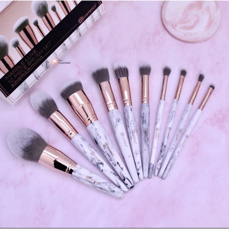 Bộ cọ BH Marble Luxe 10 Piece Brush Set