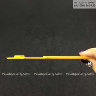 Phôi quạt cầm tay - màu vàng