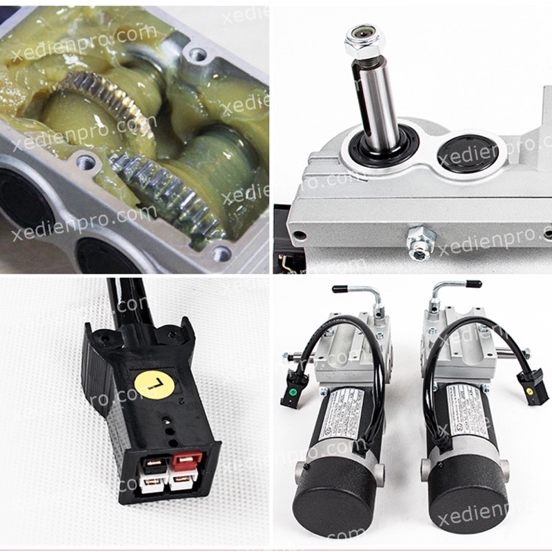 Động cơ xe lăn có phanh tự động 24V320W