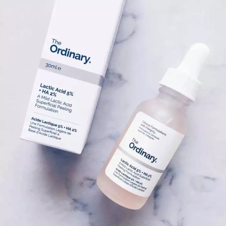 Serum The Ordinary Lactic Acid + HA 30ml Sáng Da Giảm Thâm 30ml