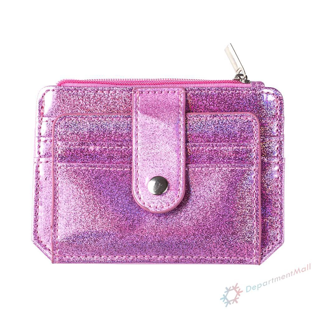 # Novelty Women Mini Wallet PU Leather Short Zipper Card Holder Coin Purse