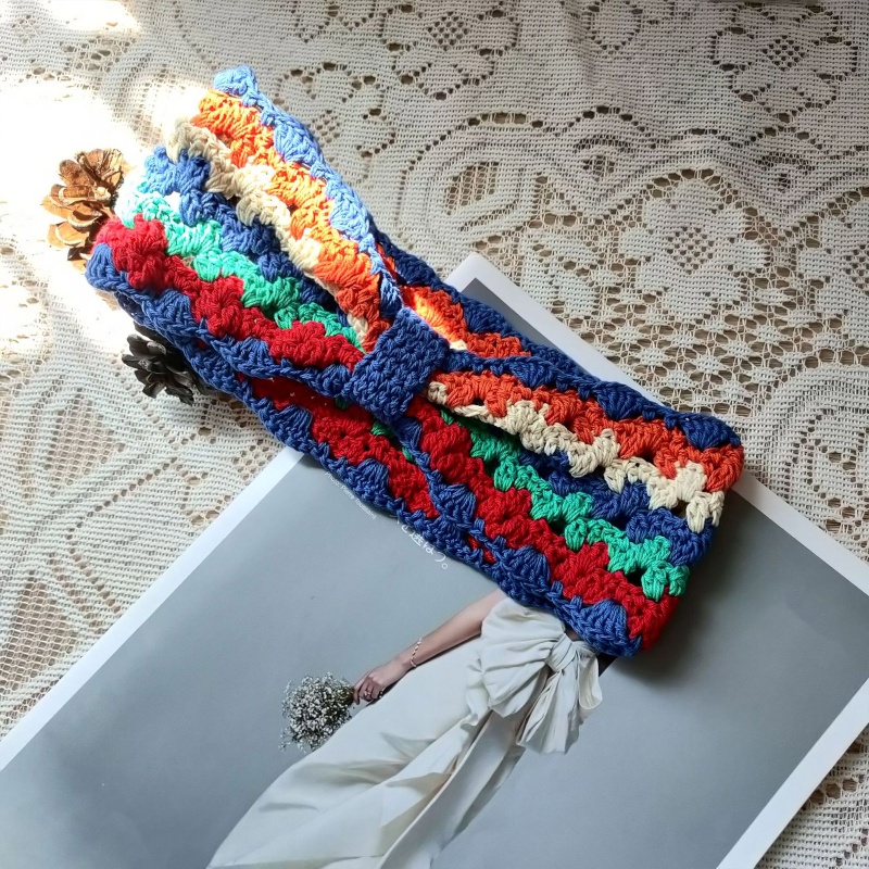 Băng Đô Cài Tóc Co Giãn Màu Sắc Xinh Xắn Phong Cách Lolita