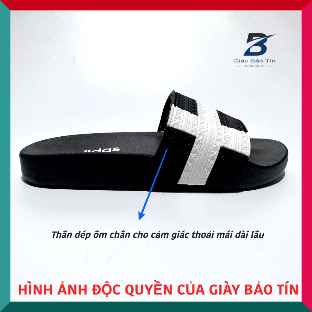 Dép nam Adidas Adilete 2 màu thời trang, quai dép sần chống bám nước, đế ngoài dép sần tăng ma sát, thiết kế ôm chân .