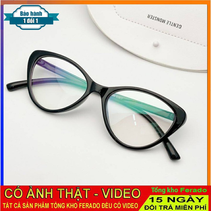 Gọng kính mắt mèo, gọng nhựa dẻo thời trang