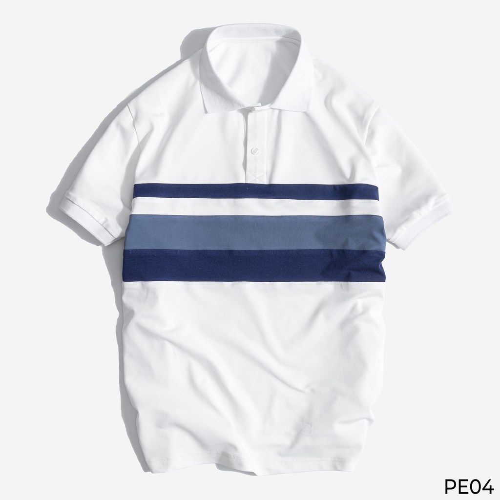Áo Thun Nam Polo Tay Ngắn Phối Màu VICERO