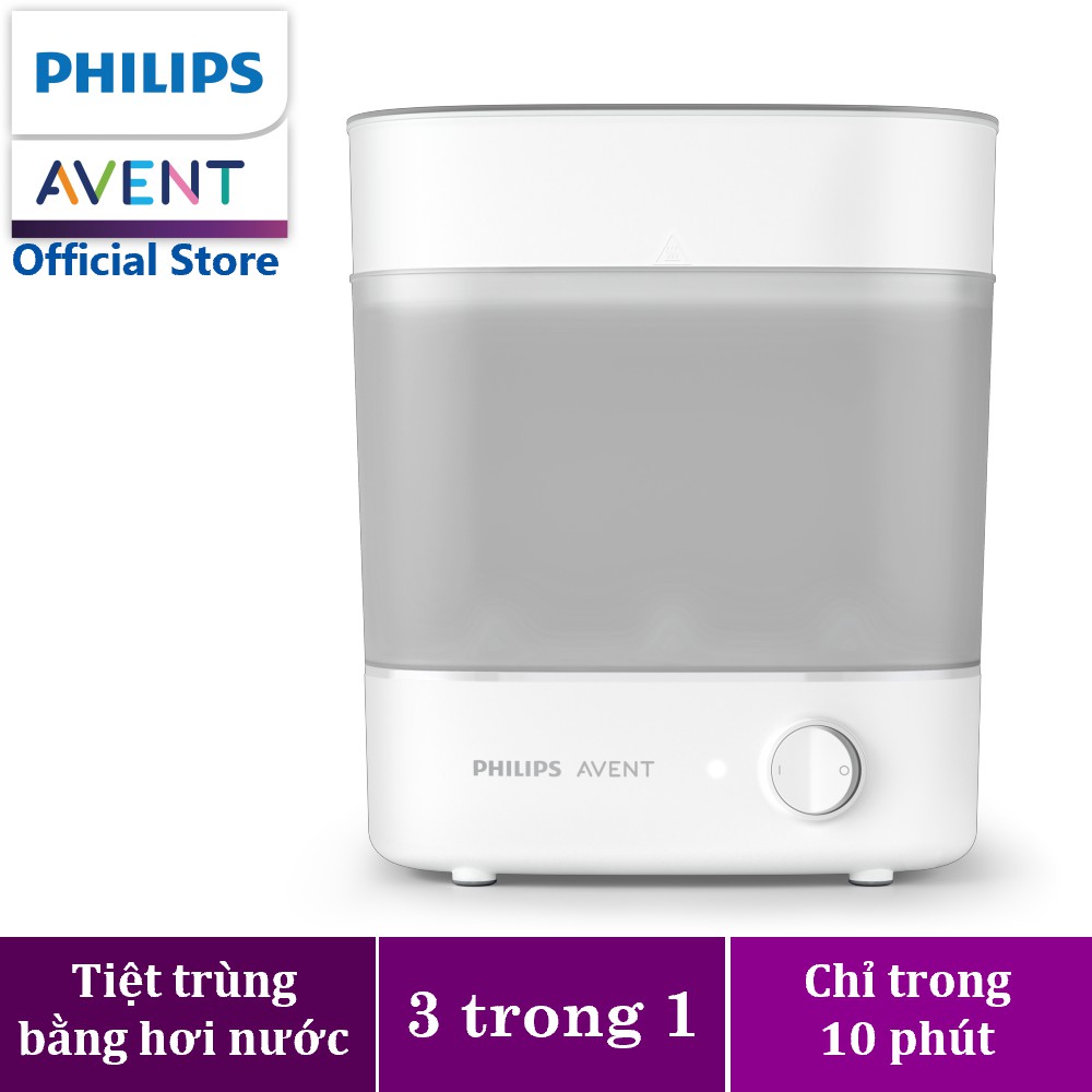 Máy tiệt trùng bình sữa thế hệ mới Starlight Philips Avent SCF291/00