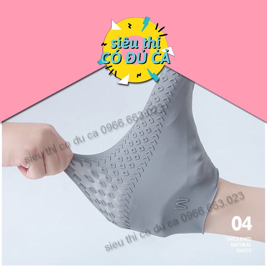 [🚛 MIỄN PHÍ SHIP🆓] Bọc giầy silicon TRONG SUỐT chống nước đàn hồi đi trời mưa nhỏ gọn | BigBuy360 - bigbuy360.vn