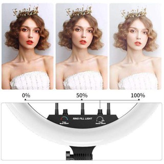 Đèn led Ring tròn đổi màu RGB MJ18 HL Studio